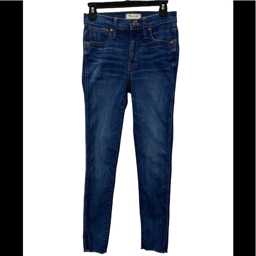 MADEWELL Denim  9" High Rise Skinny Jean J6515 Medium Wash Womens Size 27
